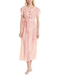 Marion - Tie Waist Midi Dress - Lyst