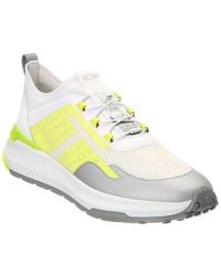 Tod's - Leather & Canvas Sneaker - Lyst