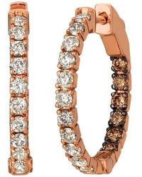 Le Vian - Nude Palette 14k Rose Gold 1.00 Ct. Tw. Diamond Earrings - Lyst