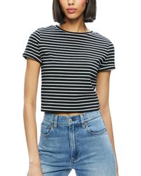 Alice + Olivia - Alice + Olivia Cindy Fitted T-shirt - Lyst