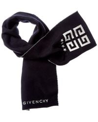 Givenchy - 4G Reversible Wool & Silk-Blend Scarf - Lyst