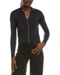 Vince - Cashmere-Blend Tipped Cardigan - Lyst