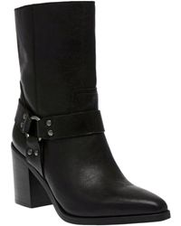 Steve Madden - Alessio Leather Bootie - Lyst