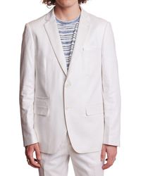 Paisley & Gray - Dover Slim Fit Linen-blend Jacket - Lyst