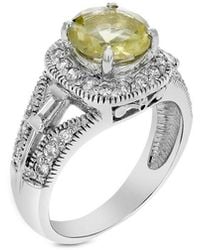 Amairah - 0.70 Ct. Tw. Lemon Quartz Cz Ring - Lyst