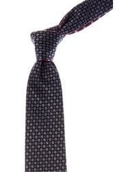 Canali - Dots Reversible Silk Tie - Lyst