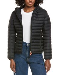 Save The Duck - Vicky Short Hooded Basic Jacket - Lyst