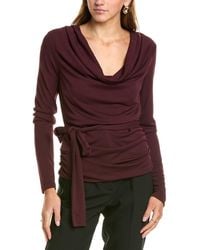 Nicholas - Demitria Scarf Cowl Neck Top - Lyst