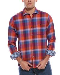 Tommy Bahama - Canyon Beach Fireside Check Shirt - Lyst