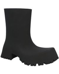 Balenciaga - Rubber Trooper Rubber Boot (Authentic Pre-Loved) - Lyst