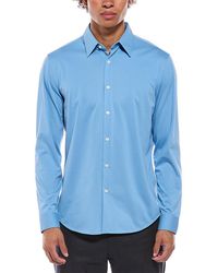 Theory - Sylvain Nd.Structure Woven Shirt - Lyst