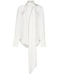 Adam Lippes - Lee Silk Blouse - Lyst