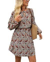 AMINA GLAM - Mini Dress - Lyst