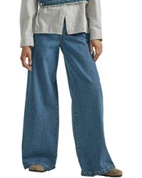 Lee Jeans - Carpenter Low-rise Stamp Of Approval Wide Leg Jean - Lyst