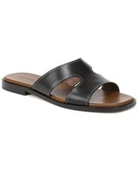 Vince - Meyers Leather Slide - Lyst