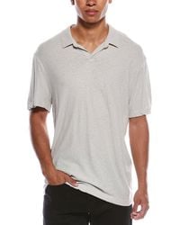James Perse - Jersey Polo Shirt - Lyst