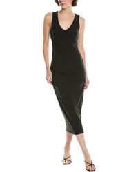 James Perse - Tube Midi Dress - Lyst