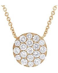 Diana M. Jewels - Fine Jewelry 14k Rose Gold 1.00 Ct. Tw. Diamond Necklace - Lyst