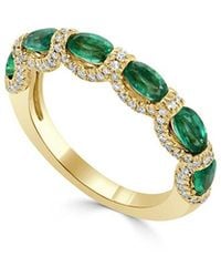 Sabrina Designs - 14k 1.74 Ct. Tw. Diamond & Emerald Ring - Lyst