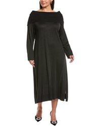 Marina Rinaldi - Plus Glamour Wool-Blend Knitted Dress - Lyst