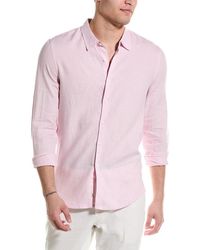 Onia - Standard Linen-blend Shirt - Lyst