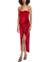 To My Lovers - Strapless Maxi Dress - Lyst