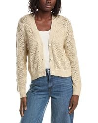 Isla - Odette Pointelle Cardigan - Lyst