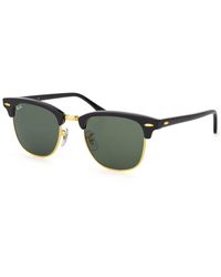 Ray-Ban Rb3016 W0365 Clubmaster 51mm Sunglasses - Green