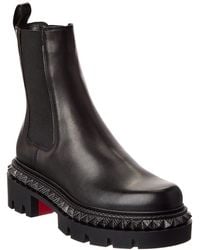 Christian Louboutin - St Emilia Pyraclou Leather Boot - Lyst