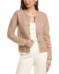 Tahari - The Astrid Mohair & Wool-Blend Cardigan - Lyst