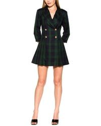 Alexia Admor - Jacki Pleated Blazer Dress - Lyst