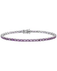Forever Creations USA Inc. - Forever Creations Signature Collections 14K 6.50 Ct. Tw. Sapphire Tennis Bracelet - Lyst