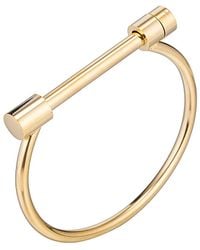 Eye Candy LA - Melanie Titanium Screw Cuff Bracelet - Lyst