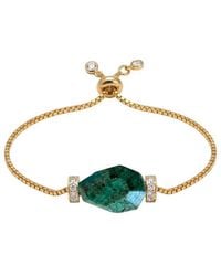 Liv Oliver - 18K Plated 22.75 Ct. Tw. Bracelet - Lyst