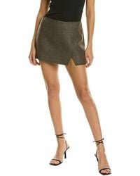 A.L.C. - Rylee Wool-blend Mini Skirt - Lyst