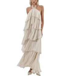 Dilireba - Embellished Maxi Dress - Lyst