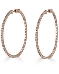 Monary - 14k Rose Gold 1.56 Ct. Tw. Diamond Earrings - Lyst