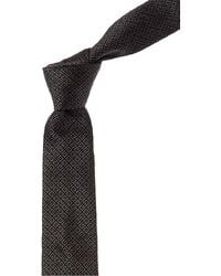 Givenchy - Black All Over 4g Jacquard Silk Tie - Lyst