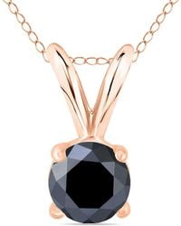 True Diamond - 14k Rose Gold 0.46 Ct. Tw. Diamond Necklace - Lyst