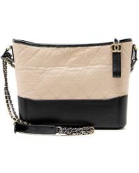 CHANEL - Aged Calfskin Gabrielle Medium Hobo (Authentic Pre-Loved) - Lyst