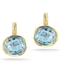 Reiss - 14K 5.50 Ct. Tw. Topaz Earrings - Lyst