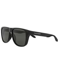 McQueen - Am0292Sa 56Mm Sunglasses - Lyst