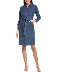 Jones New York - Pork Chop Pocket Tie Mini Dress - Lyst