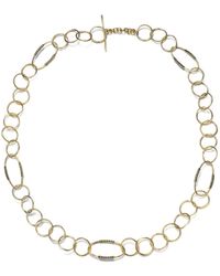 Genevive Jewelry - 14k Over Silver Cz Necklace - Lyst