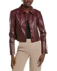 Marc Cain - Leather Jacket - Lyst