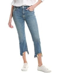 7 For All Mankind - High-Rise Slim Elora Kick Flare Jean - Lyst