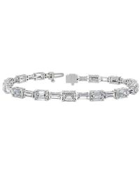 Lab Grown Diamonds - 14K 13.98 Ct. Tw. Lab-Grown Diamond Tennis Bracelet - Lyst