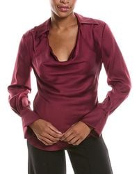 Jonathan Simkhai - Symone Cowl Neck Top - Lyst