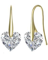 Genevive Jewelry - 14k Over Silver Earrings - Lyst
