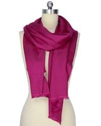Saachi - Cashmere & Silk-blend Scarf - Lyst